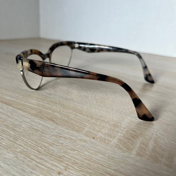 Prada VPR05Q KAD-1O1 Eyeglasses Beige Havana READ 54-16-140 Made in Italy - Picture 8 of 9